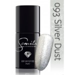 Oja UV Semilac 093 argintie Silver Dust 7 ml Oja UV Semilac 093 argintie Silver Dust 7 ml